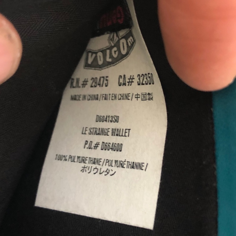 Volvo’s fold wallet Le Strange Wallet Polyurethane